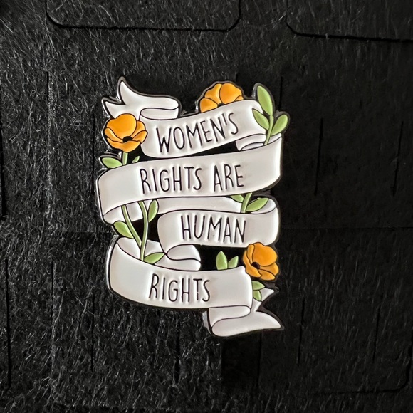 Women’s Rights Enamel Pin - Picture 2 of 2
